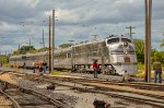 CBQ E5A Locomotive Nebraska Zephyr